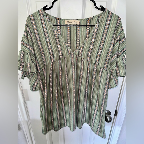 Southwestern Style Blouse - Picture 1 of 5
